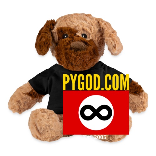 PYGOD.COM Infinity Flag Est 2005 - Dog