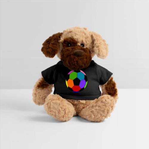 Multi-colored soccer ball - Dog