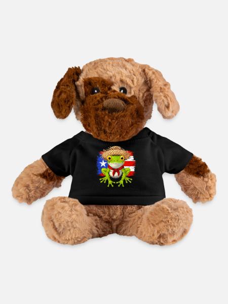 Puerto Rican Coqui Frog - Dog - black