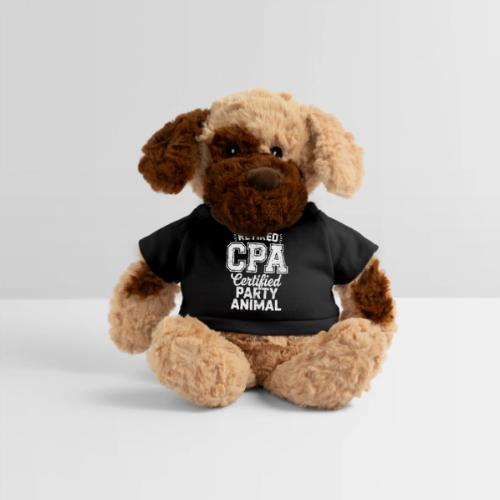 Retired CPA Party Animal Vintage - Dog