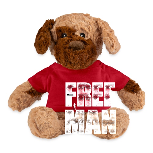 FREE MAN - White Graphic - Dog