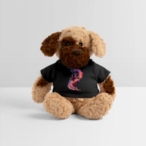 Flaming Ninja Warrior Fantasy Design - Dog