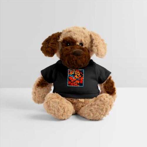 Vibrant Orange Leaves - Dog