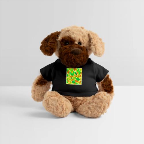 Playful Foliage in Orange & Yellowish Green - Dog