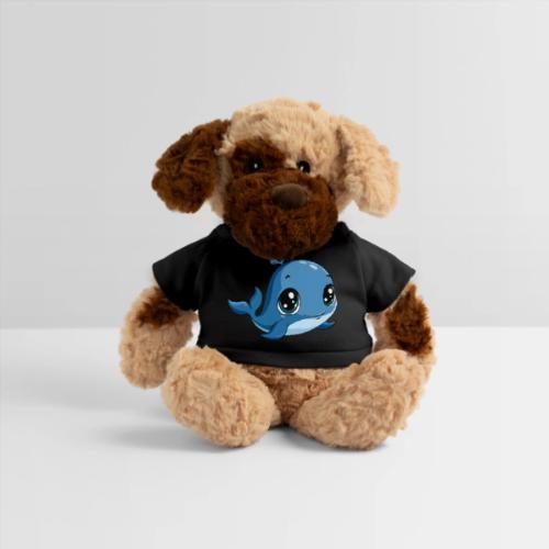 Smiling Blue Baby Whale - Dog