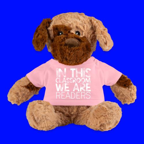 In This Classroom We Are Readers Teacher Pillow - Dog