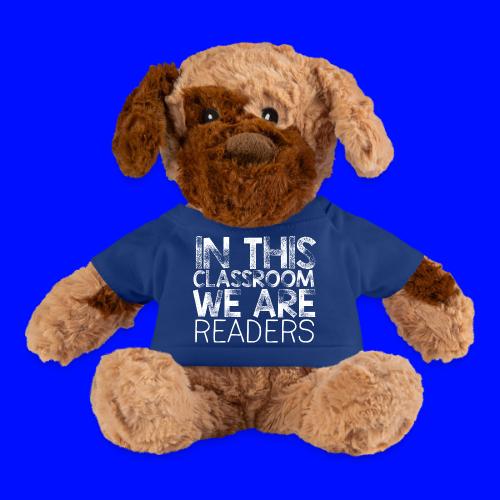 In This Classroom We Are Readers Teacher Pillow - Dog