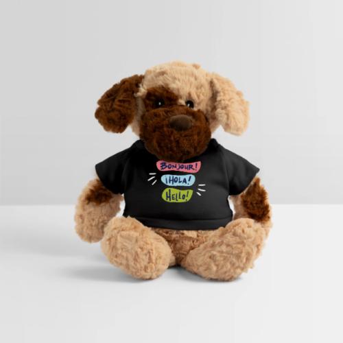 Bonjour Hola Hello Shirts - Dog