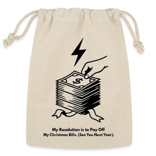 Christmas Bills T-Shirt - Reusable Gift Bag