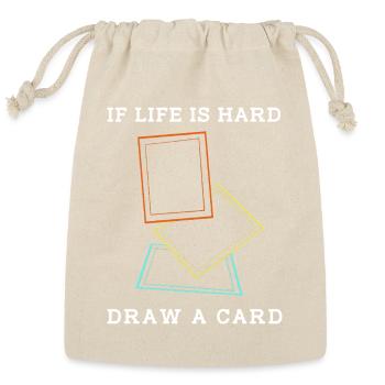 TCG Trading Card Game - Reusable Gift Bag - Natural - Front