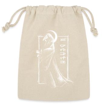 Tarot Death Card - Reusable Gift Bag - Natural - Front