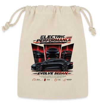 Electric Performance Evolve Sedan - Reusable Gift Bag - Natural - Front