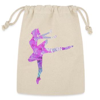 Ballet dancer unique dance collage art dancing the - Reusable Gift Bag - Natural - Front
