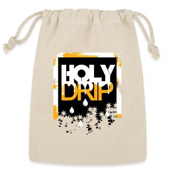 Holy Drip - Reusable Gift Bag - Natural - Front