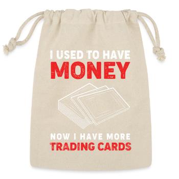 Trading Card Game Trading Cards - Reusable Gift Bag - Natural - Front
