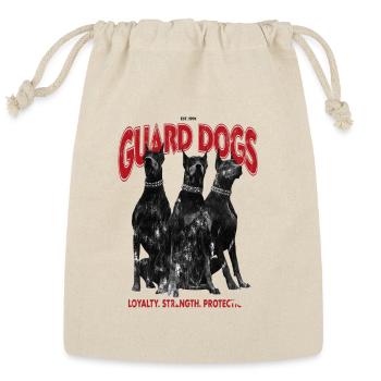 Guard Dogs Loyalty Protection - Reusable Gift Bag - Natural - Front