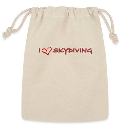 I love skydiving T-shirt/BookSkydive - Reusable Gift Bag