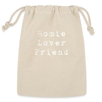 Home Lover Friend - Reusable Gift Bag - Natural - Front
