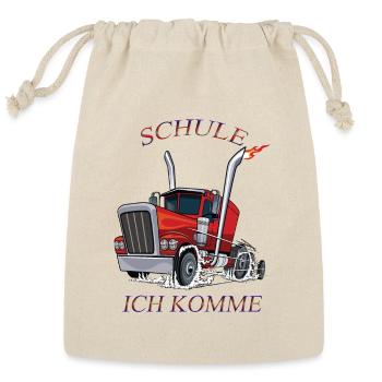 Schule ich komme 2 - Reusable Gift Bag - Natural - Front