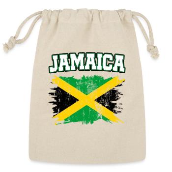 Vintage Jamaica Jamaican Pride - Reusable Gift Bag - Natural - Front