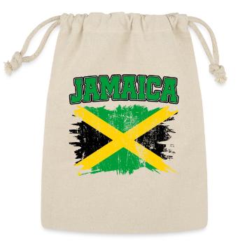 Vintage Jamaica Jamaican Pride - Reusable Gift Bag - Natural - Front