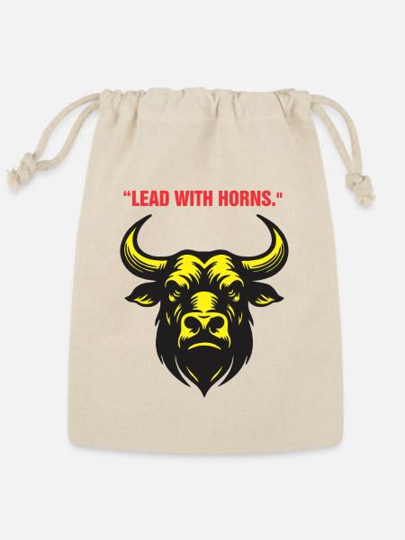 Horn Leader - Reusable Gift Bag - Natural