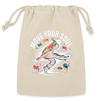 Street Dance Beat - Urban DJ Music Design - Reusable Gift Bag - Natural - Front