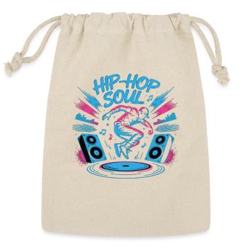 Street Dance Beat - Urban DJ Music Design - Reusable Gift Bag - Natural - Front