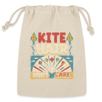Kite Flying - Reusable Gift Bag - Natural - Front