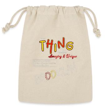 Brooklyn Neon Thing: Amazing & Unique - Reusable Gift Bag - Natural - Front