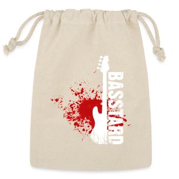 Gritty Guitar Splash Rock - Reusable Gift Bag - Natural - Front