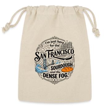 San Francisco Sourdough Bread And Dense Fog - Reusable Gift Bag - Natural - Front
