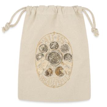 Coin collector Numismatist AU Is Still Beautiful - Reusable Gift Bag - Natural - Front