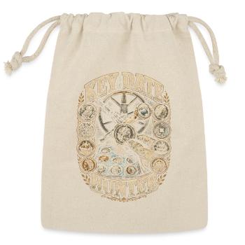 Coin collector Numismatist Key Date Hunter - Reusable Gift Bag - Natural - Front
