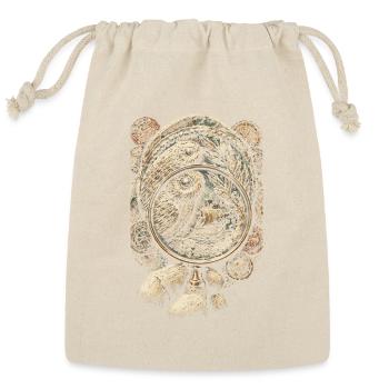 Coin collector Numismatist - Reusable Gift Bag - Natural - Front