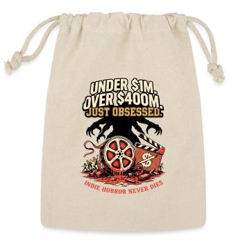 Horror On A Budget - Reusable Gift Bag - Natural - Front