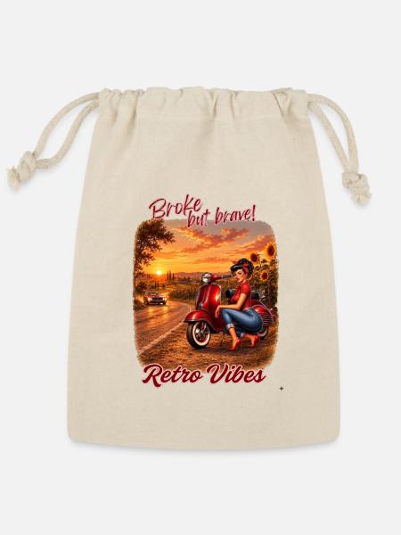 Brave - Reusable Gift Bag - Natural