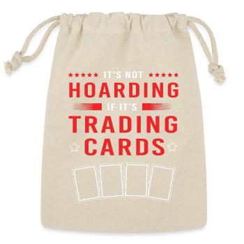 Trading Card Game Trading Cards - Reusable Gift Bag - Natural - Front