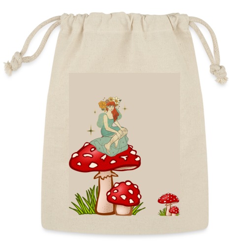 Fairy Amongst The Shrooms - Reusable Gift Bag