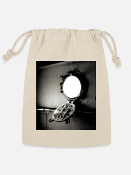 Old porthole on ship - Reusable Gift Bag - Natural