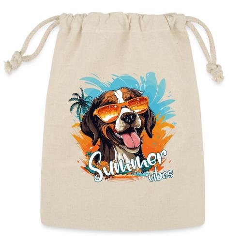 Funny Dog: Summer Vibes - Reusable Gift Bag