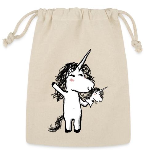 Kaede the Unicorn with his mini friend - Reusable Gift Bag