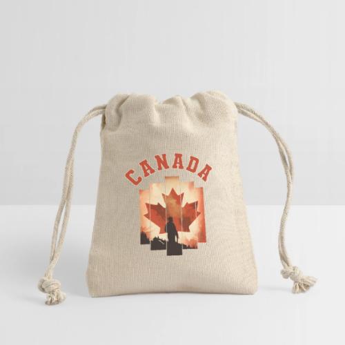 Proud Canadian Shadow - Reusable Gift Bag