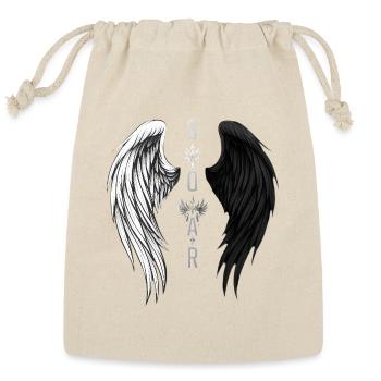Soar Dual Wings - Reusable Gift Bag - Natural - Front