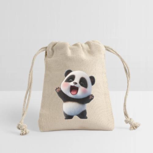 Happy Baby Panda Standing - Reusable Gift Bag