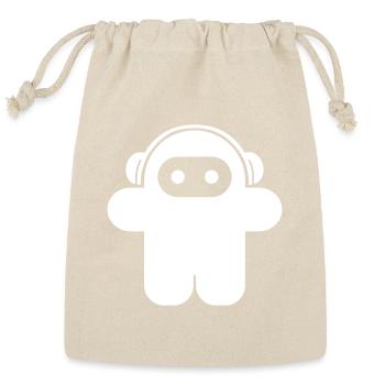 Audio Ninja Funky Space DJ - Reusable Gift Bag - Natural - Front