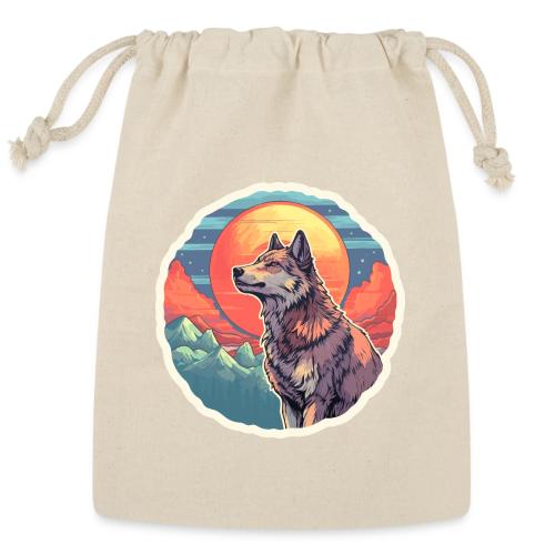 Majestic Wolf Moon - Reusable Gift Bag