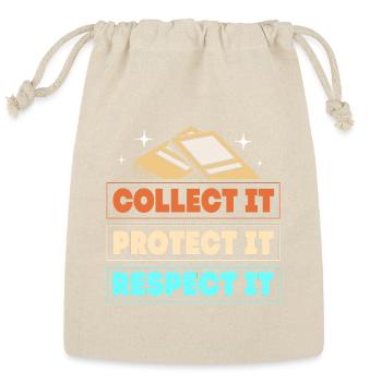 TCG Cards Trading Card Games - Reusable Gift Bag - Natural - Front