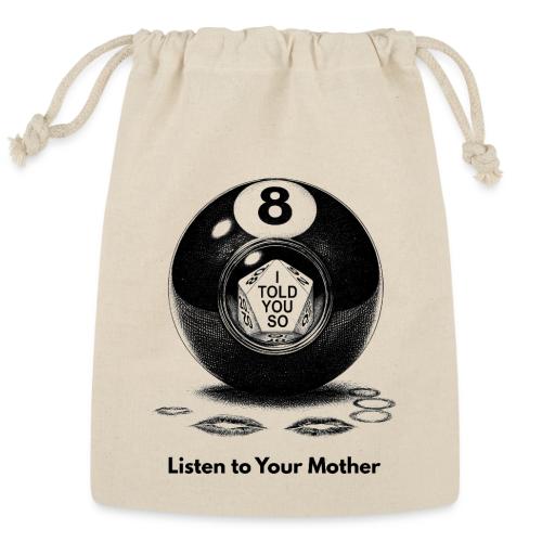 Sarcastic Mom T-Shirt Magic 8-Ball Oracle - Reusable Gift Bag
