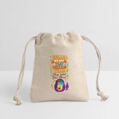 Dream Team Inspirational Graphic - Reusable Gift Bag